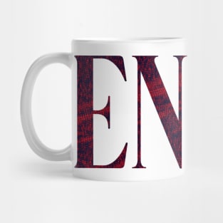 Envy - Simple Typography Style Mug